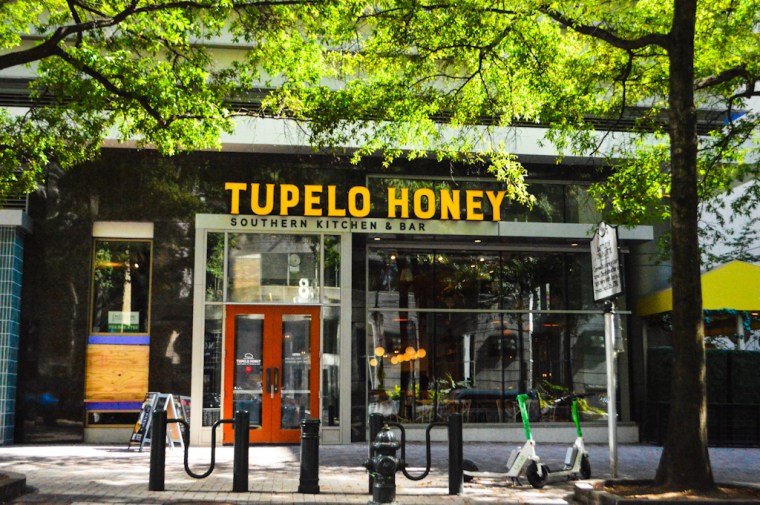 Tupelo Honey restaurant storefront in Charlotte, North Carolina