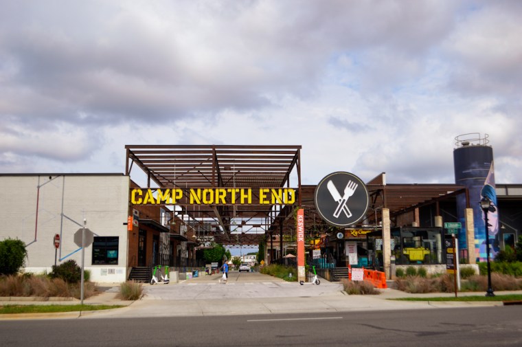 Camp North End Graham St entrance