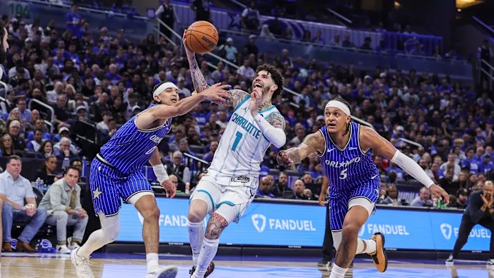 Charlotte Hornets at Spectrum Center in Uptown Charlotte, North Carolina