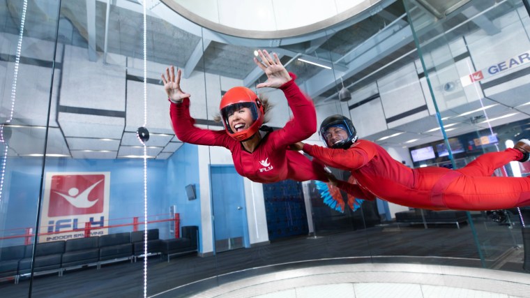 Indoor skydiving at iFly Charlotte near Concord Mills in Concord, North Carolina