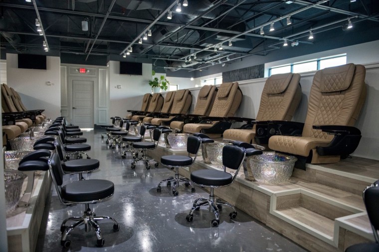 Mimosas Nail Bar at the Metropolitan in Charlotte, North Carolina