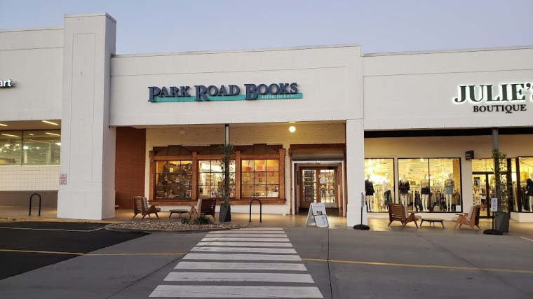 Park Road Books, an independent bookstore in South Charlotte