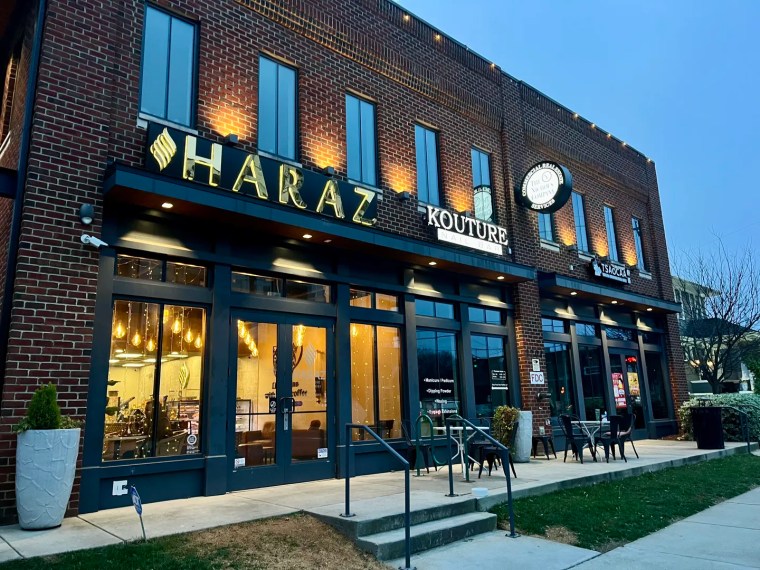 Haraz Coffee House in Plaza Midwood, Charlotte, North Carolina