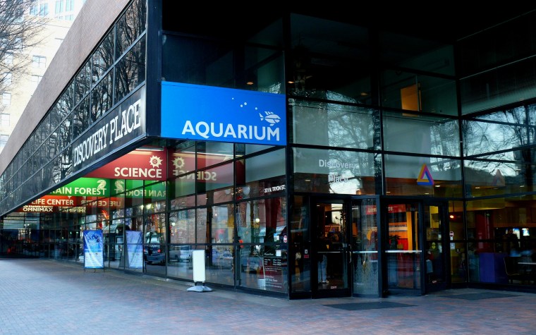 Exterior of Discovery Place Science in Uptown Charlotte, NC
