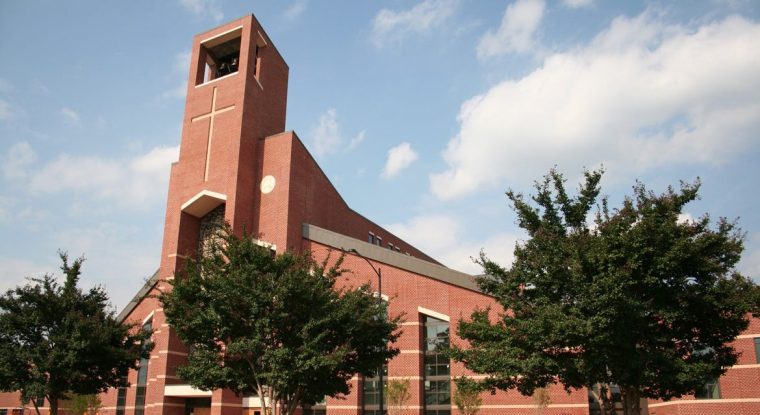 Exterior of Friendship Missionary Baptist Church on Beatties Ford Rd in Charlotte, NC